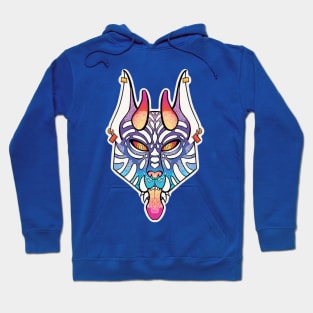 Rainbow Acid Tiger :: Canines and Felines Hoodie